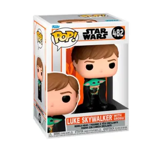 Funko Star Wars The Mandalorian Luke With Grogu #482