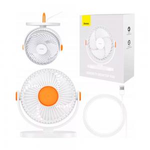 Ventilador Baseus Portatil Ajustable De Escritorio Con Usb