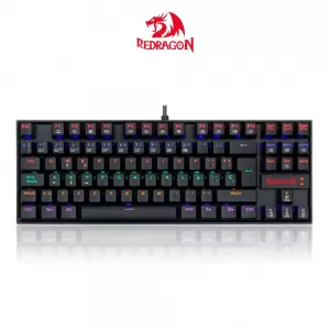 TECLADO GAMING REDRAGON KUMARA RAINBOW K552 BLACK- RGB - SWITCH RED MECANICO - ESPAÑOL 