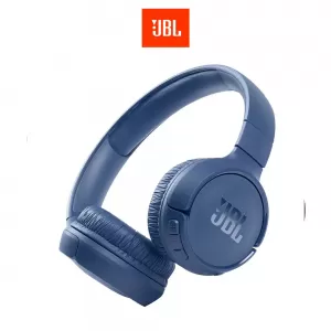 Audífonos bluetooth on ear JBL T510 Pure Bass máx. 40 horas, control de música y llamadas, azul