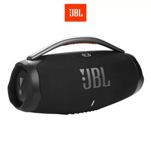Parlante bluetooth JBL Boombox 3, resistente al agua IP67, hasta 24 horas de reproducción, negro