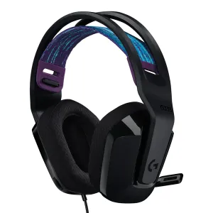 AUDIFONO LOGITECH G335 | 3.5MM | ESTEREO | NEGRO