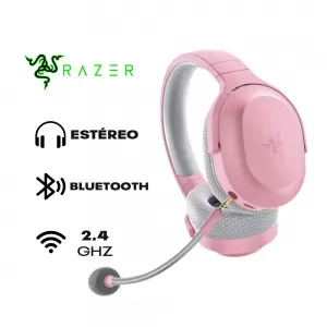 AUDIFONO RAZER BARRACUDA X 2022 INALAMBRICO 7.1  ROSADO