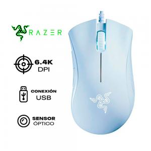 MOUSE RAZER DEATHADDER ESSENTIAL  6,400 DPI  BLANCO