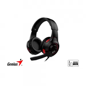 AUDIFONO GENIUS HS-G600V | 3.5MM | ESTEREO | VIBRADOR