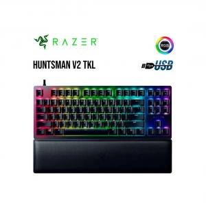 TECLADO RAZER HUNTSMAN V2 TENKEYLESS OPTOMECÁNICO SW-PURPLE RGB