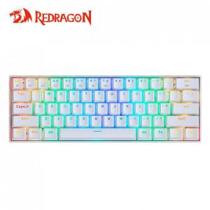 TECLADO REDRAGON DRACONIC K530 | BLUETOOTH | MECANICO | SW-BROWN | RGB | BLANCO