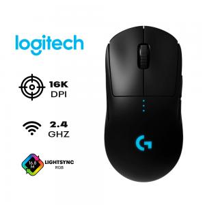 MOUSE LOGITECH G PRO LIGTHSPEED INALÁMBRICO HERO 25K RGB NEGRO