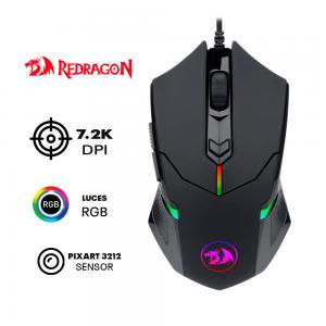 MOUSE REDRAGON CENTROPHORUS M601RGB | 7,200 DPI | RGB