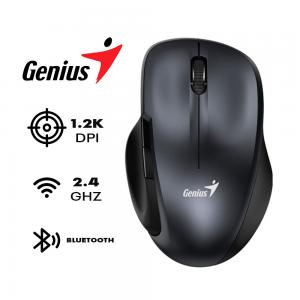 MOUSE GENIUS ERGO 8200S SILENT | INALAMBRICO | 1,00 DPI | NEGRO