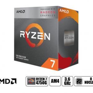 PROCESADOR AMD RYZEN 7 4750G 3.6GHZ, AM4, 8MB, 8 NUCLEOS, RADEON GRAPHICS, OEM C/COOLER 