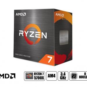 PROCESADOR AMD RYZEN 7 5700X AM4, 3.4GHZ, 32MB, 8 NUCLEOS