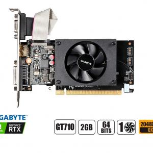 TARJETA DE VIDEO GIGABYTE GT710 2GB DDR3 NVIDIA 64BITS