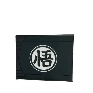 BILLETERA TEMATICA DRAGON BALL ESCUDO NEGRO