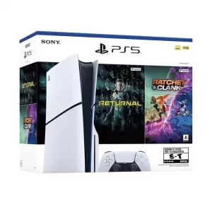CONSOLA PLAYSTATION 5 SLIM CON LECTOR + RETURNAL+ RATCHET & CLANK BUNDLE (OFERTA UNICA PARA COMPRAS ONLINE!)