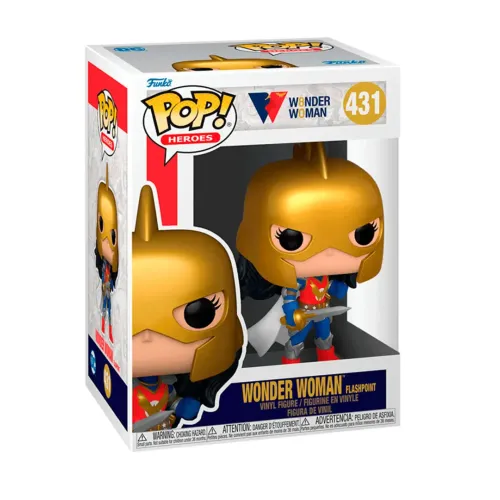 Funko Pop! Heroes: Wonder Woman 80th Anniversary - Wonder Woman (Flash Point) #431