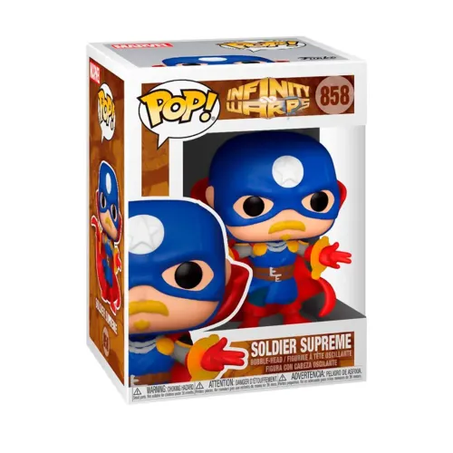 FUNKO POP! MARVEL: Infinity Warps Soldier Supreme #858