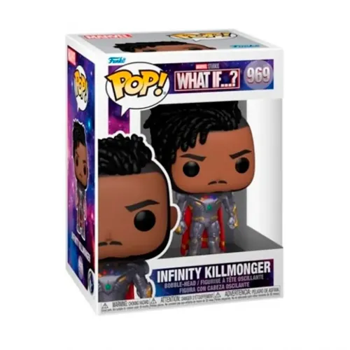  Funko Pop! Marvel: What If...? - Infinity Killmonger #969