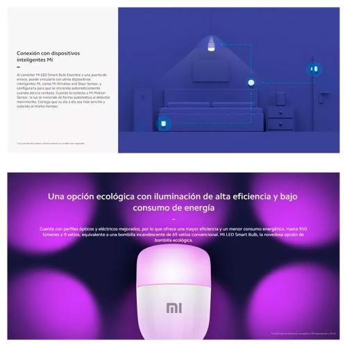Foco Xiaomi Mi Smart Led Inteligente Google Home Alexa Color