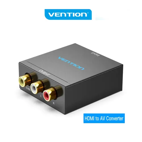 Adaptador Convertidor Vention HDMI a RCA AV 1080p Full HD