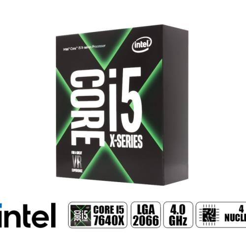 PROCESADOR INTEL CORE I5 7640X 4.0GHZ, 6.0MB, 4 NUCLEOS, LGA 2066, S/COOLER 