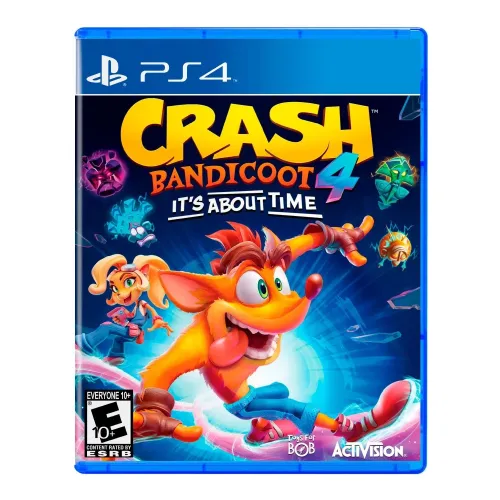 VIDEOJUEGO CRASH BANDICOOT 4 ITS ABOUT TIME PS4