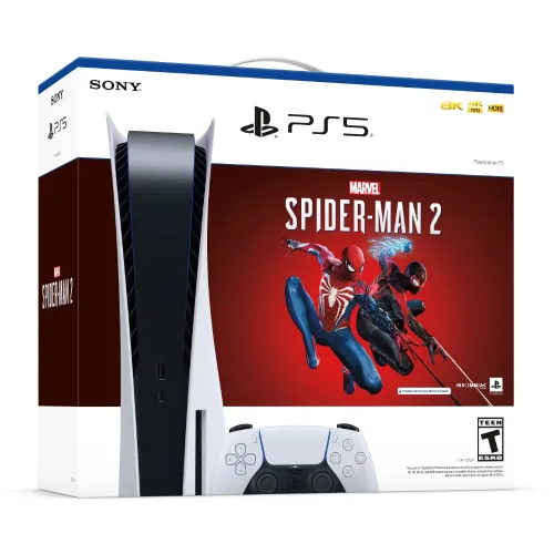  CONSOLA PLAYSTATION 5 CON LECTOR DE DISCOS – SPIDER-MAN 2 BUNDLE 