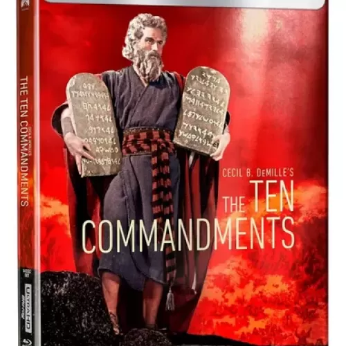 LOS DIEZ MANDAMIENTOS - STEELBOOK LIMITED EDITION - 4K ULTRA HD + BLU-RAY