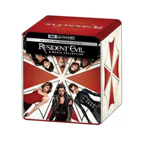 RESIDENT EVIL: COLECCIÓN 6 PELÍCULAS - LIMITED EDITION STEELBOOK - 4K ULTRA HD + BLU-RAY