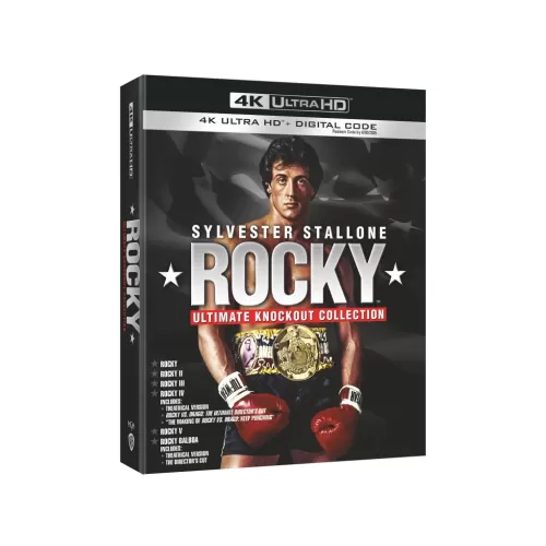 COLECCIÓN 6 PELÍCULAS ROCKY: THE KNOCKOUT COLLECTION - 4K ULTRA HD + BLU-RAY