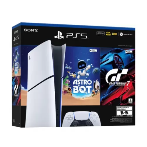 CONSOLA PS5 SLIM 825 GB DIGITAL BUNDLE ASTRO BOT + GRAN TURISMO