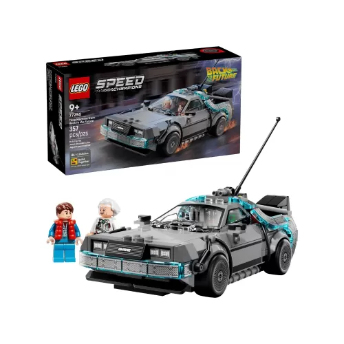 Set De Construcción Lego Speed Champions Back To The Future Delorean 357 Piezas En Caja