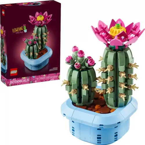 LEGO® BOTANICALS CACTUS EN FLOR DECORACIÓN 11509