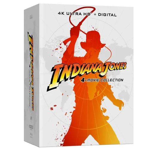 INDIANA JONES: 4-FILM COLLECTION  STEELBOOK 4K ULTRA HD + BLU-RAY